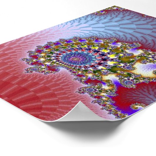 Poster Tête de paons (Coin)