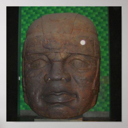 Poster Tête de pierre géante (Devant)