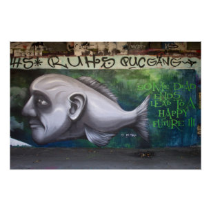 Poster Tête de poisson