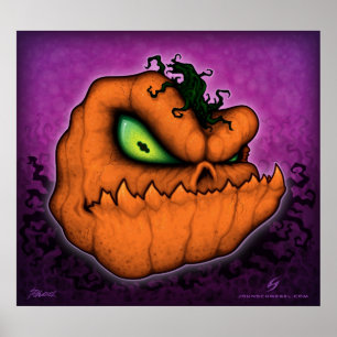 Poster Tête de Punkin