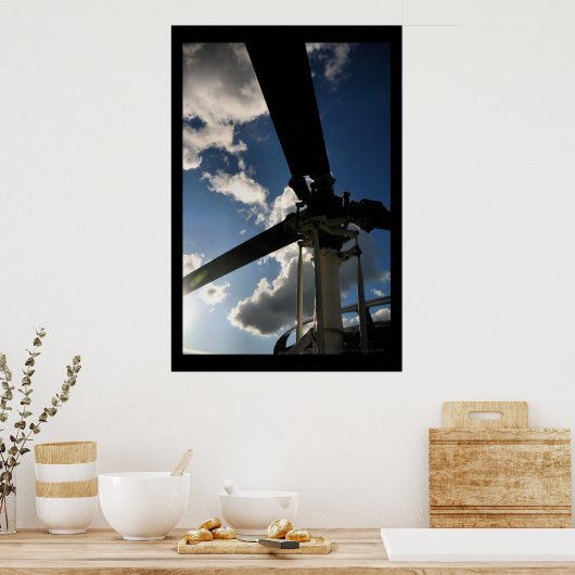 Poster Tête de rotor (Cuisine)