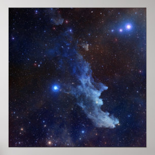 Poster Tête de sorcière Nebula NASA Space