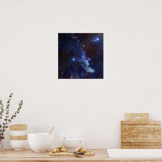 Poster Tête de sorcière Nebula NASA Space (Cuisine)