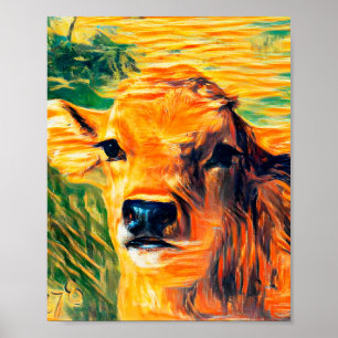 Poster Tête de veau