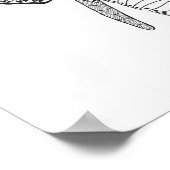 Poster Tête d'éléphant inspirée 2 (Coin)