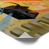 Poster Tête d'ours volant (Coin)