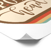 Poster Tête du pot | Café de style rétro (Coin)