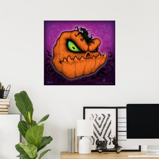 Poster Tête du Punkin (Bureau à domicile)