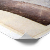 Poster Tête d'un pélican Brown (Coin)