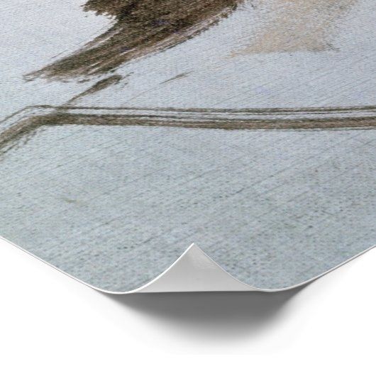 Poster Tête d'une jeune fille (Coin)