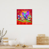 Poster tête, épaules, genoux et orteils 18x18 (Cuisine)