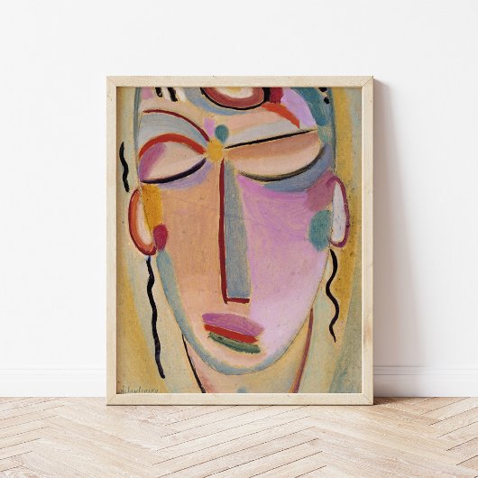 Poster Tête mystique, Méditation | von Jawlensky