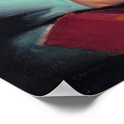 Poster Tête rouge dans la queue (Coin)