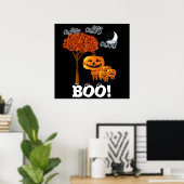 POSTER TÊTES DE CITROUILLE D'HALLOWEEN (Bureau à domicile)