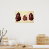 Poster Têtes de hache (Cuisine)