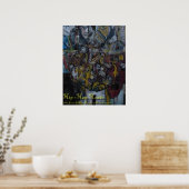 POSTER TÊTES HIP HOP (Cuisine)