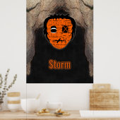 Poster Têtes vaudou ~ Grotte (Cuisine)