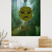 Poster Têtes vaudou ~ Marais (Cuisine)