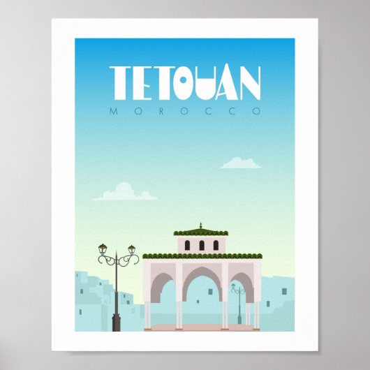 Poster Tétouan (Devant)