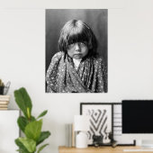 Poster Tewa Indian Child, 1905 (Bureau à domicile)