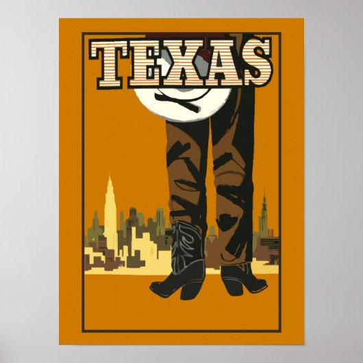 Poster Texas (Devant)