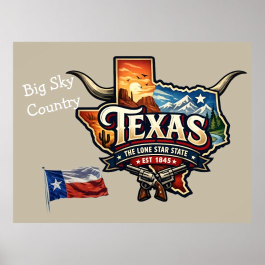POSTER TEXAS  (Devant)