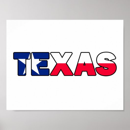Poster Texas (Devant)