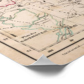 Poster Texas et Oklahoma (Coin)