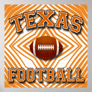 POSTER TEXAS-FOOTBALL
