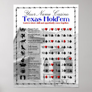 Poster Texas Hold'em
