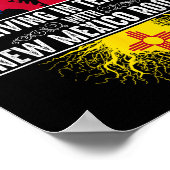 Poster Texas Home New Mexico Roots State Tree Flag Love G (Coin)