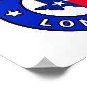 Poster Texas Lone Star (Coin)