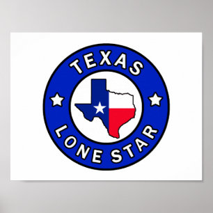 Poster Texas Lone Star