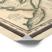 Poster Texas, Par David H Burr (Coin)