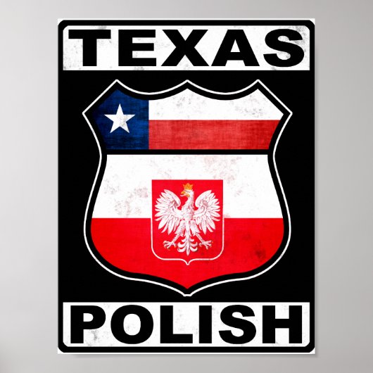 Poster Texas Polonais Américain (Devant)
