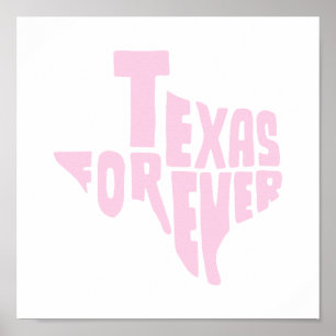 Poster Texas pour toujours