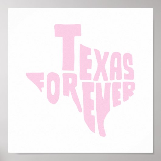 Poster Texas pour toujours (Devant)
