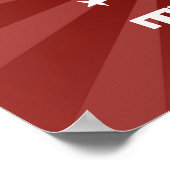 POSTER TEXAS POUR TRUMP (Coin)