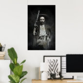 Poster TEXAS RANGER JIM HAWKINS c. 1870 (Bureau à domicile)