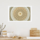 Poster Texas State Capitol Rotunda (Cuisine)