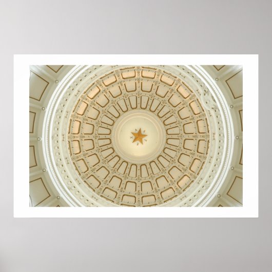 Poster Texas State Capitol Rotunda (Devant)