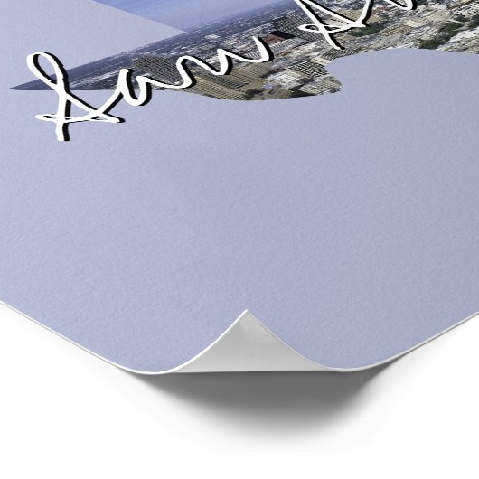 Poster Texas State Photo insert and town name (Coin)