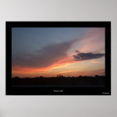 Poster Texas Sunset (Devant)