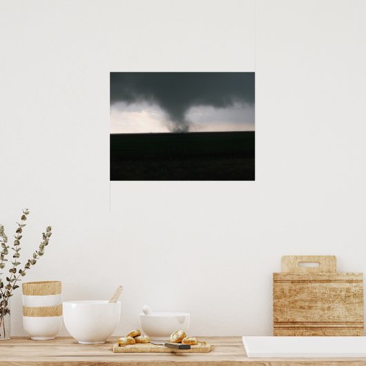 Poster "Texas Tornado" (Cuisine)