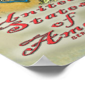 Poster Texas USA (Coin)