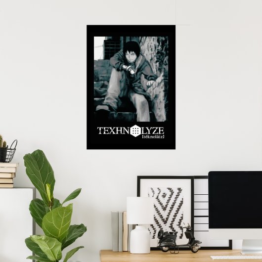 Poster Texhnolyse (Bureau à domicile)