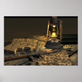 Poster Texte ancien (Devant)