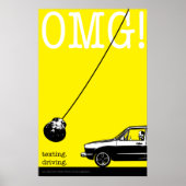 Poster texte. conduite. original (Devant)