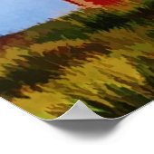 Poster Texte de l'affiche du phare de Cape Hatteras (Coin)