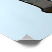 Poster Texte de plage des banques extérieures (Coin)